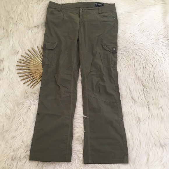 💚SOLD💚Kuhl Women's Vintage Patina DyeCargo Pants - Picture 2 of 8
